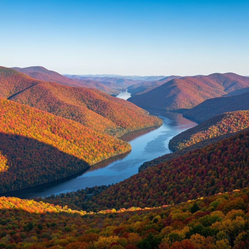 Hudson Valley fall foliage